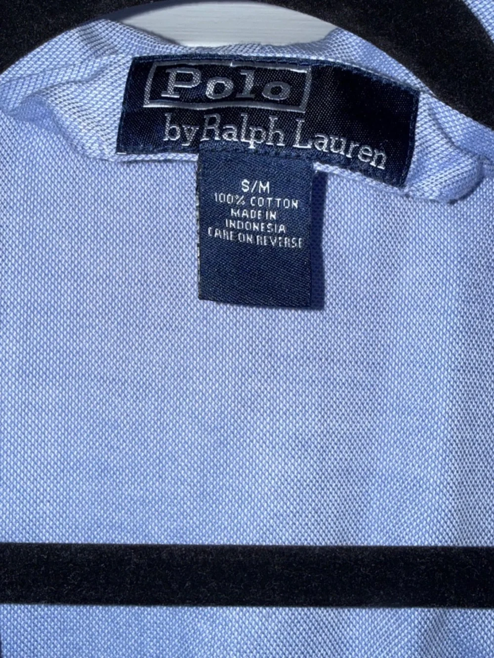 Polo Ralph Lauren Blue Oversized Robe Lightweight Coat Open Front S/M Unisex